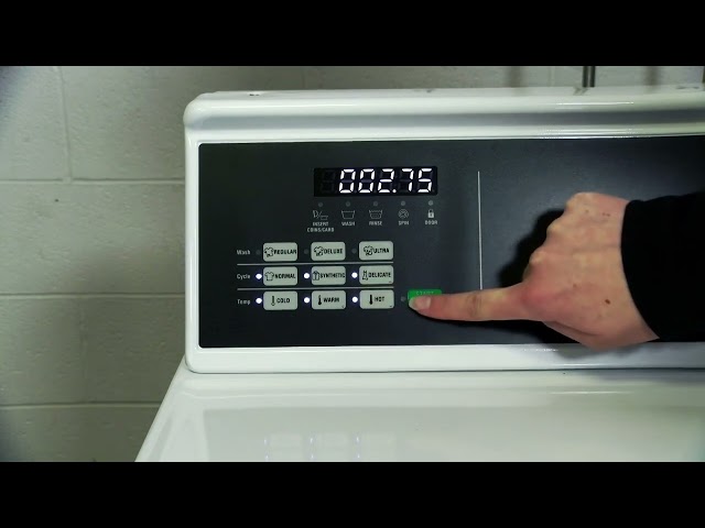 FV6000 Front Load Washer Programming