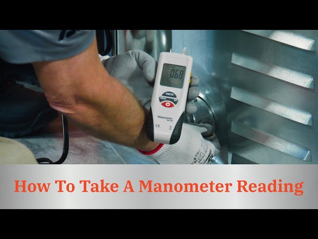 How To Take A Manometer Reading