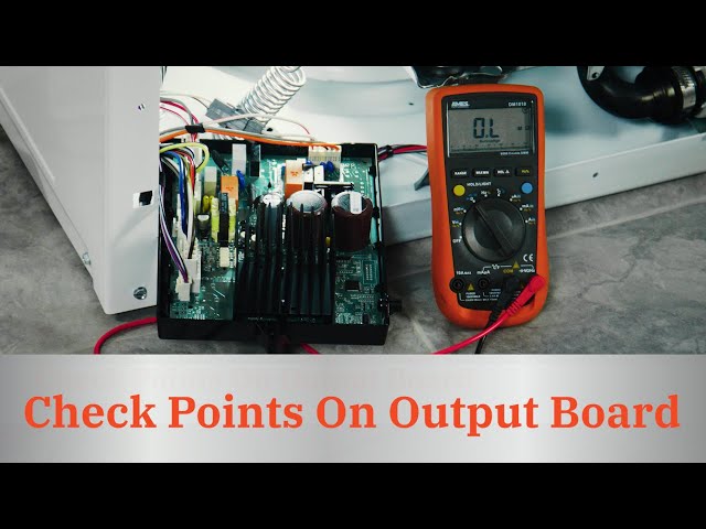 Diagnosing Output Board of Top Load Washer